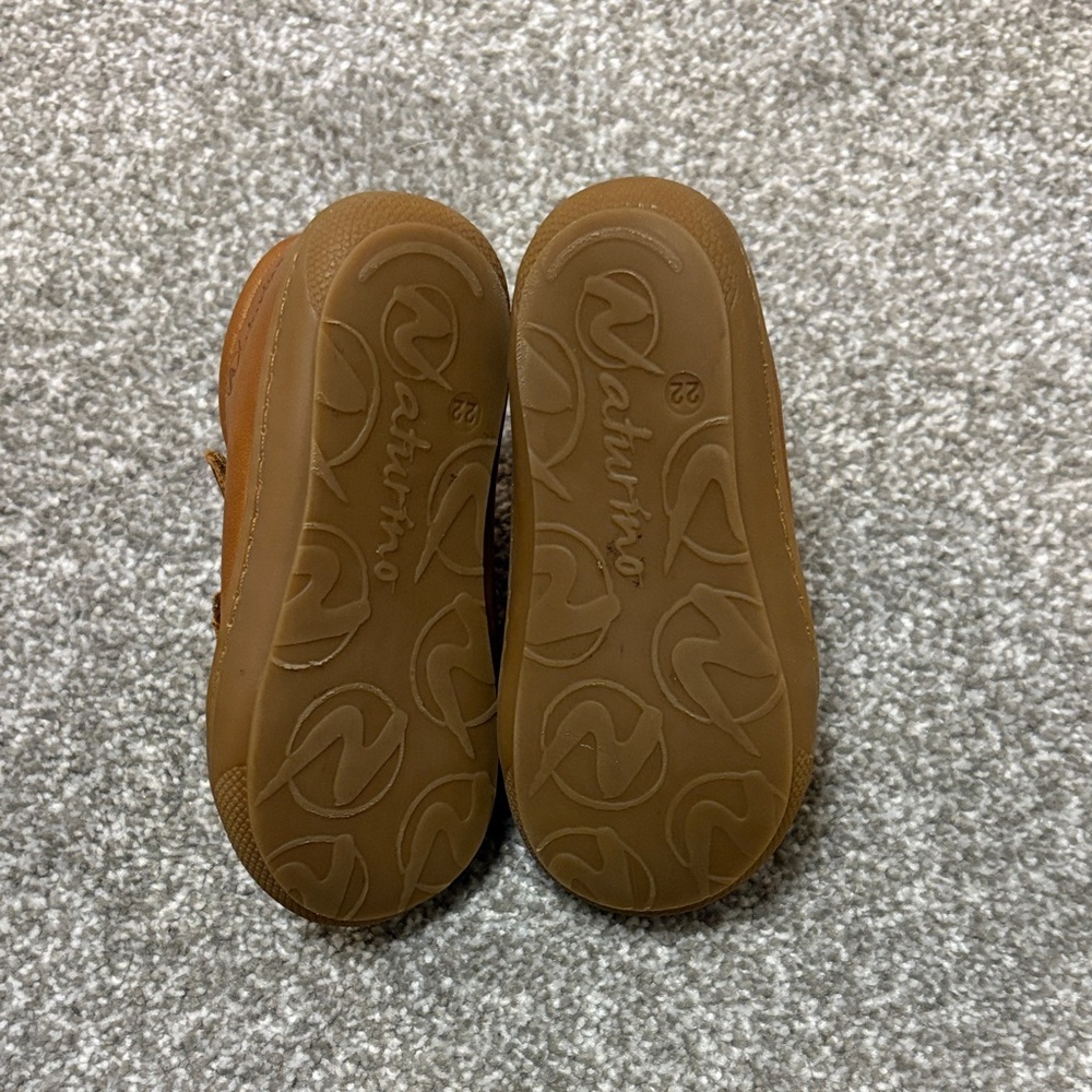 Naturino Tan Baby Walker Shoes (UK 22, US 6) - Picture 3 of 3
